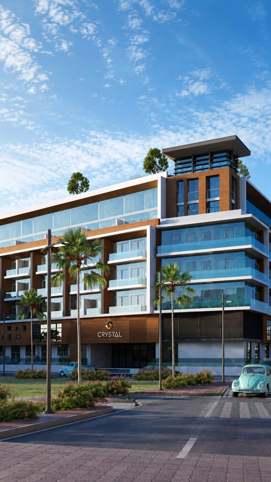 A refined one bedroom residence in the heart of Jumeirah Village Circle.